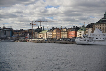 Fototapeta na wymiar The city of Stockholm in Sweden