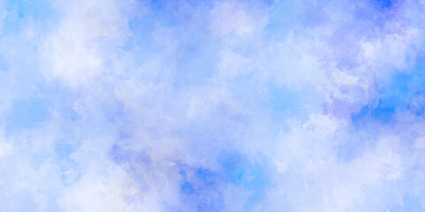 Abstract background with . Grunge smooth light sky blue, pink and purple shades aquarelle background .Creative design with grunge aquarelle painted paper textured canvas for vintage design, invitation