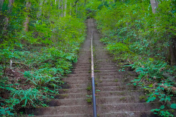 Atago Shrine, mount Nokogiriyama, Okutama, Tokyo, Japan