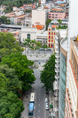 view of the lapa neighborhood in downtown Rio de Janeiro.