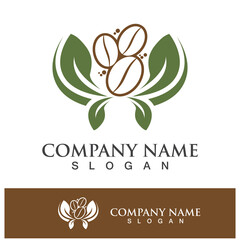 coffee bean icon drink logo images