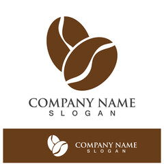 coffee bean icon drink logo images