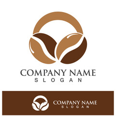 coffee bean icon drink logo images