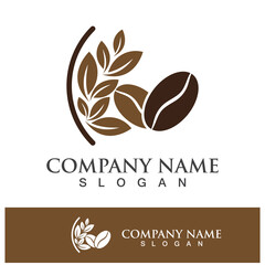 coffee bean icon drink logo images