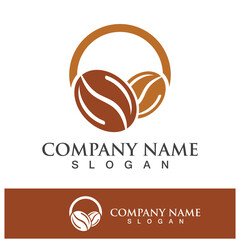 coffee bean icon drink logo images