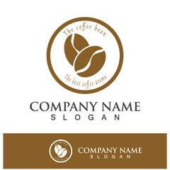 coffee bean icon drink logo images