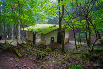 Akuba touge, Mount Mitake ,Nabewari, Okutama, Tokyo, Japan