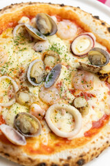 魚介のペスカトーレピッツァ