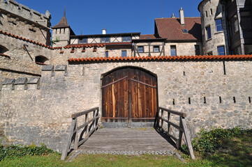 Burg Eingang