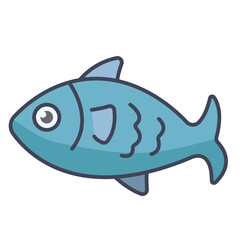 Obraz premium Fish icon