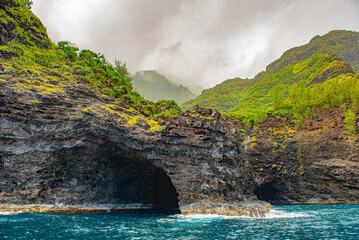 The Napali Coast of Kauai, Hawaii.