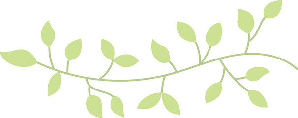 a branch of leaves clipart wedding ornament decoration