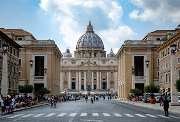 Fototapeta premium Basilica di San Pietro in the Vatican