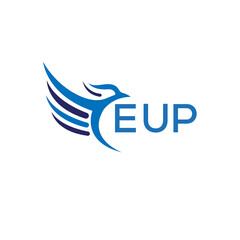 EUP letter logo. EUP letter logo icon design for business and company. EUP letter initial vector logo design.

