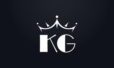 King crown logo design vector and extra bold queen symbol
