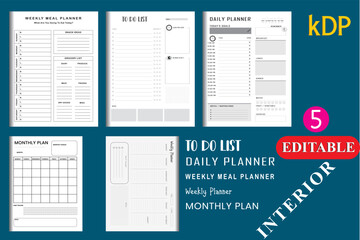 Daily,Weekly  Planner
Is a timesheet tracker this is best for each personnel and employer. With its easy-to-use format, it will precisely song time spent on work assignments with the aid of employees.