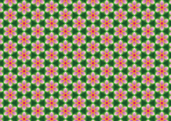 Floral bloom seamless pattern for fabric 