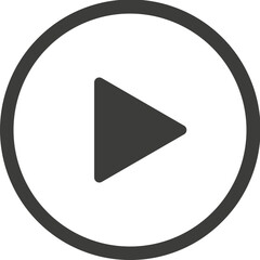 Play button ui icon 