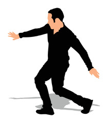 Obraz premium Man dancing