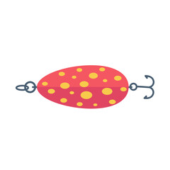 Lure for fishing rods Fishing equipment. Leisure activities at the lake