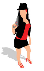 Beautiful young woman