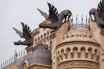 Ceuta Traditional Architecture in a Spanish Enclave in Africa. Ceuta Shares a Border with Morocco....
