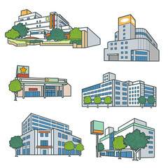 建物シリーズ01カラー