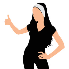 Beautiful young woman