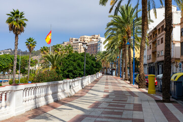 Ceuta Traditional Architecture in a Spanish Enclave in Africa. Ceuta Shares a Border with Morocco....