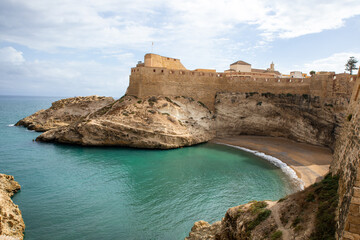 Melilla Fortress. Traditional Architecture in Old Melilla. Melilla is Spanish enclave located in...