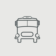 School bus icon