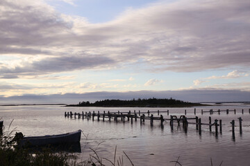 Cape Sable at sunset, Nova Scotia