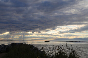 Cape Sable at sunset, Nova Scotia