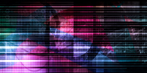 Obraz premium New Technology Concept