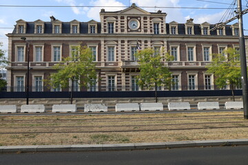 La sous préfecture, vue de l'extérieur, ville du Havre, département de Seine Maritime, France