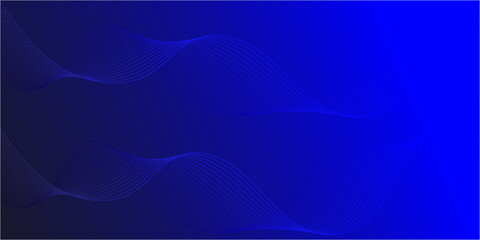 Abstract wave lines dynamic flowing colorful light isolated on black background.  illustration design element in concept of music, party, technology, modern