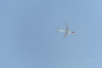 Flugzeug im Himmel 