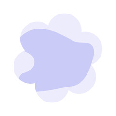 Flower purple sticky note