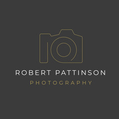 Line art Camera, Photography Logo Design Inspiration