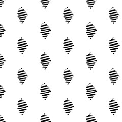  Abstract pattern with stripes. Black and white.