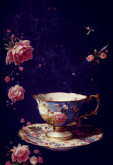 Obraz na płótnie Canvas cup of tea