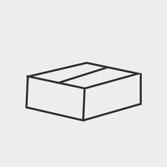 Delivery vector icon illustration sign