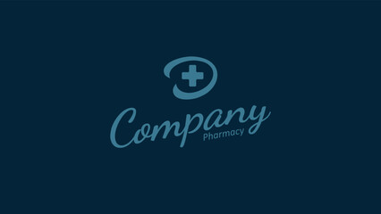 Pharmacy Logo With Cross Symbol Icon Vector 