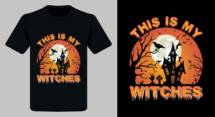 Halloween t shirt design.