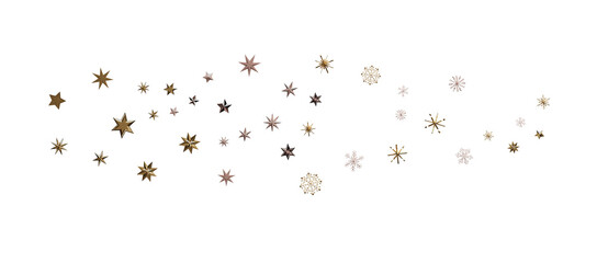 Christmas background design of snowflake and snow falling in the winter 3d illustration