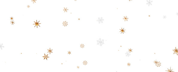 Obraz na płótnie Canvas The winter background, falling snowflakes