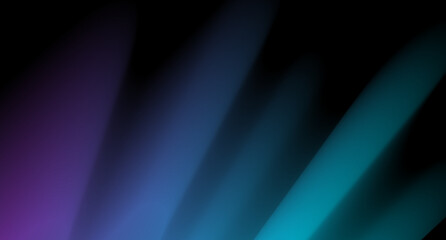 Dark violet and blue smooth blurred stripes abstract concept vector background