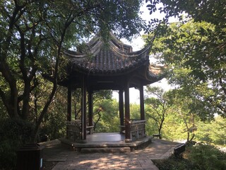 Dans un temple en Chine