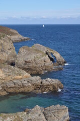 Côte sauvage de elle-Île-en-Mer