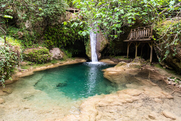 Turgut waterfall near Marmaris, Mugla, Turkey.